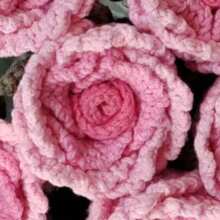 1pc Hand-Crocheted Yarn Flower, Luo Shen Flower Bouquet, Valentine's Day, Best Friends, Everlasting Flower, Wedding Gift