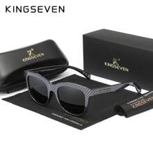 KINGSEVEN Lunettes pour hommes, lunettes de soleil extérieures, pêche, conduite, retour à l'école, look de prépa