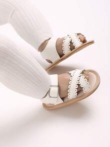 Soft Sole Breathable Infant Girls' Walking Shoes, 0-1 Years Old, Summer