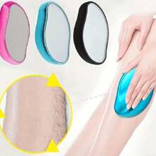 1pc Men's Gentle Nano Hair Remover - 1pc Women's Manual Glass Crystal Hair Remover, Skin-Friendly Body Hair Removal Device, Fragrance-Free, Suitable As Birthday, Anniversary, Valentine's Day, Christmas, Halloween, Teacher's Day, Graduation, Back To School, Thanksgiving Gift For Family And Friends, Only - Multicolor - View 8