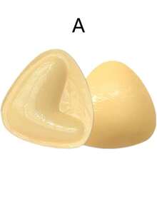 1 对双面粘性胸罩插入物粘合胸垫聚拢丰胸垫可重复使用加厚超即时提升插入物 - 彩色 - 查看 14