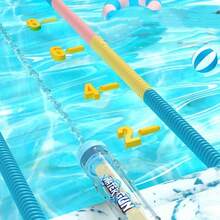 1pc Large Capacity Pull-Out Water Bead Toy - Pull-Out Style Firework Water Gun, Squirt Gun, Spray Water Gun, Multi-Function Portable Sprinkler, Suitable For Backyard, Garden Party, Outdoor Watering - Pink, Purple, Blue, Bright Design, Durable Structure Evenly Distributes Water Flow, Back To School Gift For Friends And Classmates - Multicolor - View 5