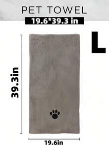 Ultra Soft & Absorbent Pet Towel - Suitable For Cats & Dogs, Provides Gentle & Fashionable Cleaning Solution For Your Furry Friends - Multicolor - View 9