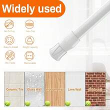 New 2Pcs Tension Rod Tier Window Short Curtain Rod,12 To 20inch, , All Short Expandable Spring Loaded Curtain Tension Rods For Cboard, , All Window - 12 - 20- 2 Pack - View 4