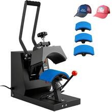 Hat Heat Press, 4-In-1 Cap Heat Press Machine, 6 X 3in Clamshell Sublimation Transfer, LCD Digital Timer Temperature Control With 4pcs Curved Heating Elements (6x3/6.7x2.7/6.7x2.7/8.1x3.5) - View 8