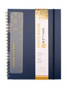 A4 Coil Notebook, Simple Ins-Style Notebook And Comes With Rulers, School Supplies, Office Supplies School Supplies, Back To School