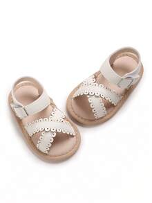 Soft Sole Breathable Infant Girls' Walking Shoes, 0-1 Years Old, Summer