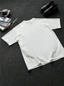 Stylish Heavy Cotton Men's TShirt, 220gsm Pure Cotton, Unique Donald Trump Rapper Design, Perfect For Casual Wear, Ideal For Men Who Appreciate Bold Fashion Statements, A Great Gift Choice. - 白色 - 查看 2