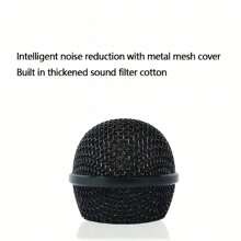 XLR Dynamic Microphone, Wired, Cardioid, Professional Handheld Microphone For Karaoke, Singing, With 1/4" Connector, Suitable For Vocals, DJ, Music, Speaker