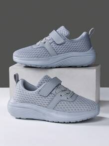 Boy's Breathable Sports Shoes Summer Casual Anti-Skid Running Shoes, Fashionable And Handsome Mesh Sneakers, Shoes For Boy Valentines