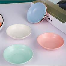 4pcs Hamster Heart Shape Anti-Spill Pet Food Bowl, Suitable For Hamsters, Gerbils, Reptiles, Parrots, Squirrels, Food/Water Container - Multicolor - View 9