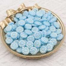 100 Stücke/Beutel Sonnenblumen-förmige, farbgemischte Siegelwachsperlen für Siegelstempel, hervorragend zum Verzieren von Karten, Umschlägen, Hochzeitseinladungen, Geschenkverpackung, Schulmaterial - Verschiedenfarbig - Übersicht 34