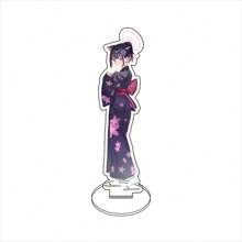 Anime 1pc "Blue Archive The Animation"15cm,Display Stand Person Model,Suitable For Bags And Keys,Car Key Bag Backpack Small Key Ring ,Tabletop And Home Decor,Id Al-Adjha A Graduation Gift For Friends, Car Accessories Bag Charm School Cartoon