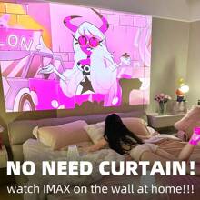 Proiector Home Theater Smart Super HD 5G nou 2025, proiecție de perete de înaltă definiție pentru dormitor, home cinema, computer, oglindire telefon, fitness, birou, camping în aer liber, cămin studențesc, mini proiector 4K