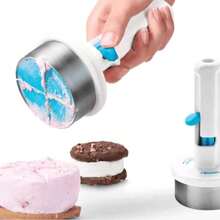 La Mejor Cucharada de Helado para un Sándwich de Helado Perfecto Cada Vez , Recoge Sin Esfuerzo todo tipo de Helados, Gelatina, Sorbete y más con solo una mano - Multicolor - Ver 5