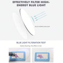 1 Pieza Gafas de estilo sencillo y elegante, adecuadas para uso diario, accesorios de gafas transparentes