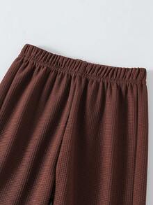 3pcs Kids Sweatpants, Thin Casual Long Pants For Daily Wear, Drawstring, Suitable For Boys Ages 3-12 Years, Spring/Summer - Multicolor - View 3