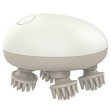 1 pezzo Massaggiatore elettrico per la testa con 8 artigli, cura del cuoio capelluto, terapia a luce rossa per nutrire i capelli, pulizia del viso e aiuto per il sonno