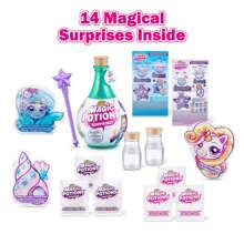 ZURU Kit de bricolaje de limo ZURU Oosh Potions Slime Surprise con destellos, cuentas, brillos, alivio del estrés, recuerdos de fiesta, limo esponjoso y mágico para niños y niñas de 8 años en adelante