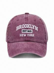 1 Washed Men's Baseball Cap,Fashionable Couple Hats