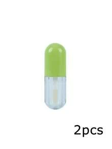 2 chai đựng kem nền/serum mini du lịch có thể tái sử dụng kèm cọ, hộp đựng mỹ phẩm chống rò rỉ, thiết kế thủy tinh trong suốt, hoàn hảo cho du lịch, kỳ nghỉ và mùa hè. - Nhiều màu - Xem 14
