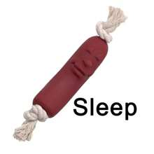 Hundespielzeug aus Gummi, Wurst, Quietschen, für kleine Hunde, zum Kauen von Wurst, interaktives Training, Zahnreinigung, Welpenkauen, Heimtierbedarf