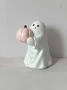 1pc Vintage Halloween Ghost Decoration Ornament Resin Ghost Desktop Craft Statue Home Decoration Office Room Desktop Decoration Halloween Holiday Party Thrilling Atmosphere Decoration Props Accessories Gifts For People Halloween Decor Fall Decor Room Decor