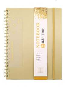 A4 Coil Notebook, Simple Ins-Style Notebook And Comes With Rulers, School Supplies, Office Supplies School Supplies, Back To School