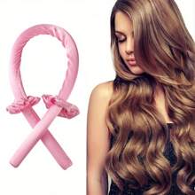 Conjunto de 3 peças para mulheres: Faixa de cabelo modeladora sem calor em cetim, com efeito babyliss para cachos durante o sono, secador de cabelo, modelador de cachos flexível, ferramentas para estilizar cabelos cacheados, deixando-os macios e brilhantes. Adequadas para todos os tons de cabelo, inclusive cabelos longos e grossos. Essenciais para a volta às aulas, viagens e férias.