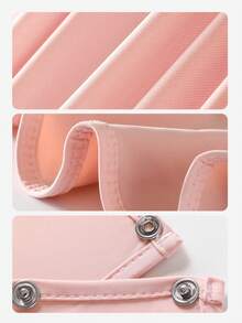 GOLOVEJOY 1 件女士冰丝纯色按扣颈部保护器，轻便透气防晒围巾，适合夏季户外驾驶健身房配件