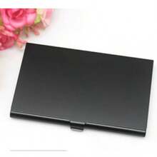 Portable Colorful Metal Aluminum Alloy Business Card Holder