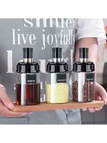 1 件香草香料储物盒、厨房调味容器、杂物储物容器