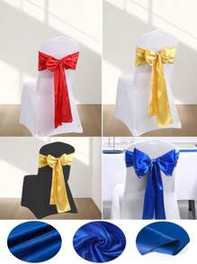 1 Set Rectangular Satin Tablecloth + 1 Set Table Runner, 57.08"X102.3", White/Black/Rose Gold, Satin Tablecloth/Chair Sash/Chair Back Decoration, Suitable For Home, Indoor, Outdoor, Picnic And Camping, Suitable For Decorating All Holidays And Formal Occasions, Applicable To Wedding/Hotel/Restaurant Party/Birthday Party/Easter/Wedding Season