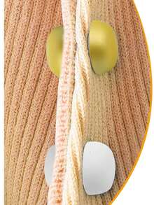 16 kẹp khăn từ tính, ghim từ tính cho khăn trùm đầu rộng rãi dành cho nữ và bé gái, kim loại dùng cho trang phục - Nhiều màu - Xem 5