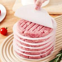 One Hamburger Press Round Hamburger Mold Rice And Vegetable Roll Press Meat Pie Press Mold Hamburger Maker Press Meat Filling Hamburger Oil Paper
