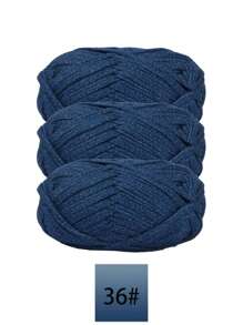 3 pièces Ruban de satin en polyester, environ 300g, mélange multicolore de fil doux en tissu - pour pantoufles au crochet DIY, sacs, panier de rangement (design d'emballage assorti)