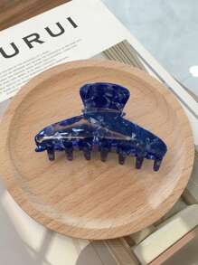 1 Stück/4 Stück/5 Stück Lässige Strand, Straße, Reise, Party, Urlaub Azetat Süß Haarklammern, Mini Frisch Haaraccessoires, Azetat Mittel Haarklammern, Minimalistische Schildpatt Haarspangen, Haargummis für alle Jahreszeiten Herbst Winter