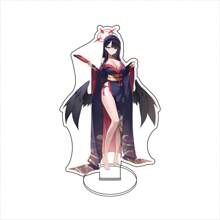 Anime 1pc "Blue Archive The Animation"15cm,Display Stand Person Model,Suitable For Bags And Keys,Car Key Bag Backpack Small Key Ring ,Tabletop And Home Decor,Id Al-Adjha A Graduation Gift For Friends, Car Accessories Bag Charm School Cartoon