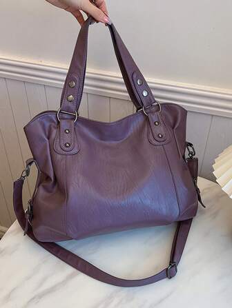 New Simple Casual Large Capacity Tote Bag