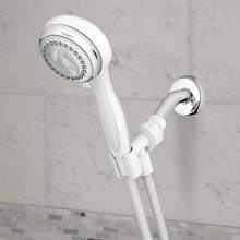 New  6-Mode Hand Held Shower Head, Power Spray  5-Foot Hose, Classic  Finish, DIY Easy Installation, NVL-651E - Image Color + Image Size - View 5