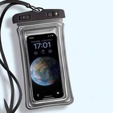 1pc Airbag, Waterproof Phone Case, Touch Screen, Special For Taking Photos By The Seaside, Outdoor Swimming And Rafting, Sealed Phone Case, Beach Essentials, Beach Accessories, Pool Float
