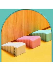 2 cm/0,79 po Butoir de porte en silicone - Anti-collision, Anti-dérapant, Convient pour la maison et le bureau, Protège le mur, Pour des écarts de porte inférieurs à 0,79 po