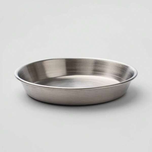 Matte Stainless Steel Cat & Dog Dish Bowl - Silver - 13.2oz - Boots & Barkley ™