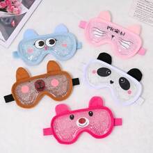 Reusable Gel Eye Mask, Panda Plush Lining, Cold/Hot Therapy Compress To Relieve Puffiness, Dry Eyes, Dark Circles, Eye Swelling, Headache, Migraine