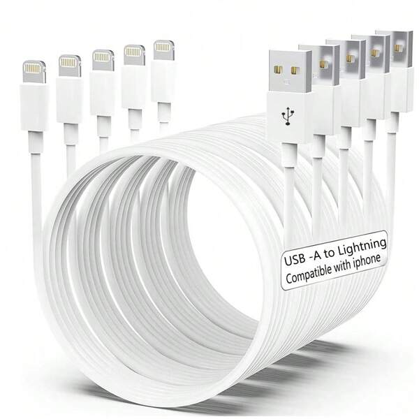 XASMA Kompatibles Lightning-Kabel für iPhone-Ladekabel, Schnellladefunktion, geeignet für iPhone 14/14 Pro/Max/13/12/11 Pro Max/XS MAX/XR/XS/X/8/Plus, kompatibel mit iPhone 14 Pro Max, 14 Pro, 14 Plus, 13 Pro Max, 13 Pro, 13, 12 Pro, 12, 11, XS, XR, 8 Plus, 8, 7, 6, 5, SE, kompatibel mit iPad
