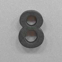 1/3/10 buc/set autocolante magnetice pentru frigider cu numere negre, magneți de frigider combinați DIY, decor aniversar, cadou, decorare pentru casă și bucătărie