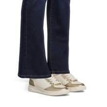 No Boundaries Women's Lace Up Court Sneakers - whitegold - View 3