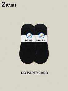 2/6/10 双中性纯色黑/白/灰色袜子，硅胶防滑鞋跟，吸湿排汗透气针织材质，适合春夏季，简约风格踝袜，适合居家、通勤、上学、运动、节日礼物（无纸卡） - 彩色 - 查看 14