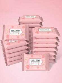 100片/套湿巾 - 10包（每包10片，不是10包）不含酒精的便携式一次性清洁湿巾，适用于厨房、去污、家居清洁、户外旅行、万圣节、圣诞节礼物