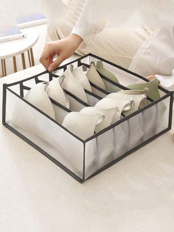 Fabric Storage Bag, Practical Home Storage For Underwear, Pants, Clothes. Storage Compartments For Drawers, Wardrobes, Bedroom. Suitable For White T-Shirts, Black Pants, Women's Winter Clothes, Dresses, Winter Clothes, Elegant Women's Dresses, White Shirts, Long Sleeves, White Jumpsuits For Women, Spring Dresses, Spring Outfits, Spring, Spring Clothes, Minimalist, Summer Tops Storage